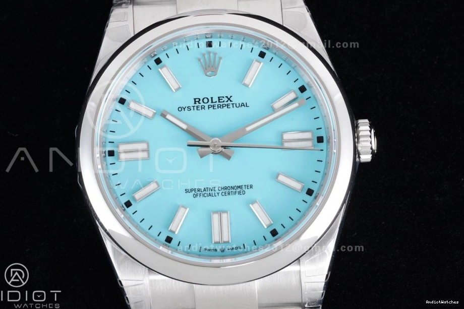 V 904L 1:1 Blue 124300 DD3230 Best Oyster Perpetual VSF 41mm Supportive 947 Dial Edition Steel Tiffany 0808